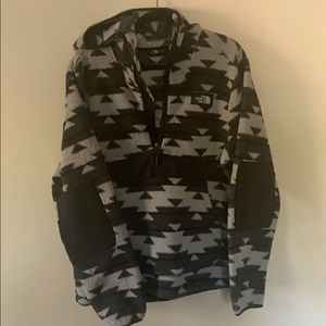 North face fleece hoodie